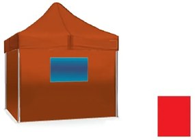 Bestent Stena k stanu - 3m červená s oknom SQ/ HQ/ EXQ