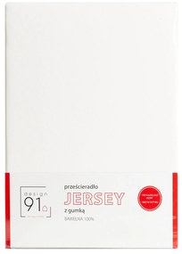 JERSEY PRESTIERADLO 120X200 CM, VÝŠKA 25 CM KRÉMOVÉ