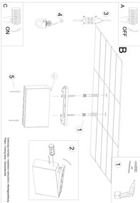 Sollux SL.1212 - LED Bodové svietidlo SOLE LED/11W/230V čierna
