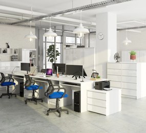 PC stolík Bronte (biela + lesk biely). Akcia -19%. Vlastná spoľahlivá doprava až k Vám domov. 1128512