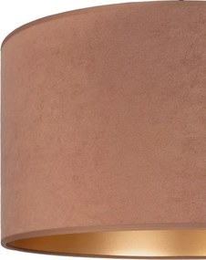 Brilagi - Závesný luster na lanku VELVET 1xE27/60W/230V priemer 40 cm béžová/zlatá