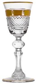 Bohemia Crystal Ručne brúsené poháre na likér 60 ml (sada 6)