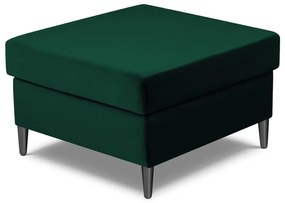 Zelená zamatová podnožka Kyoto – Cosmopolitan Design