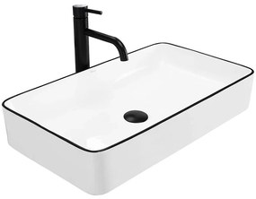 Umývadlo na dosku Denis Black Edge