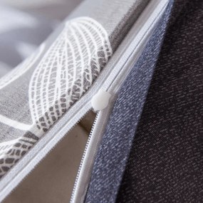 Mikroflanelové obliečky KAVOLO sivé Rozmer obliečky: 70 x 90 cm | 140 x 200 cm