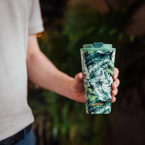 Plastový cestovný hrnček Flux Ditsy Jungle 450 ml