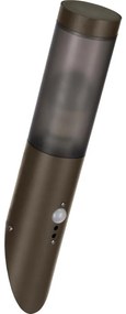 Eglo 900985 -Vonkajšie nástenné svietidlo so senzorom HELSINKI 1xE27/15W/230V IP44