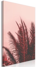 Artgeist Obraz - Palm Trees at Sunset (1 Part) Vertical Veľkosť: 20x30, Verzia: Na talianskom plátne