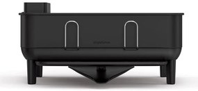 Simplehuman Odkvapkávač na riad Compact, oceľ, plast, FPP, čierna