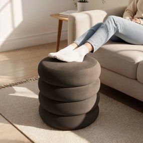 Taburetka SNUGGO hnedá