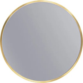 Erga Round, okrúhle zrkadlo 40cm, zlatý rám, ERG-V01-ROUND-4040-GD
