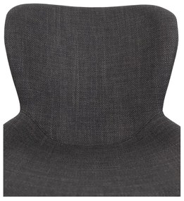 Tmavosivá jedálenská stolička Ross – Unique Furniture
