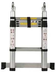 Teleskopický rebrík, 2 x 1,6 m, M