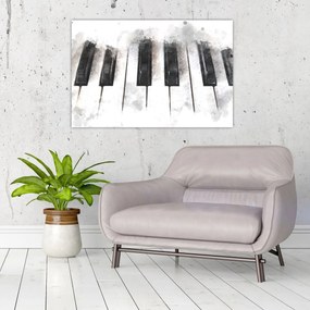 Obraz - Piano, aquarel (90x60 cm)