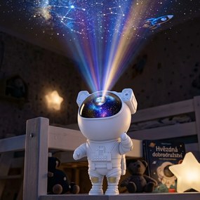 Izoxis Hviezdny projektor Astronaut s diaľkovým ovládaním