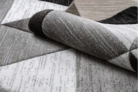 Koberec ALTER Rino Trojuholníky sivý