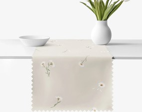 Goldea behúň na stôl teflónový - sedmokrásky 50x120 cm