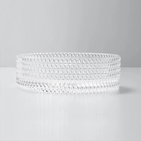 BPS-koupelny Sklenené umývadlo na dosku HYD-BRT1-TR-400 40x12 cm, transparent