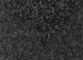 Koberce Breno Metrážny koberec REWIND 900 Flat 2190, šíře role 400 cm, čierna