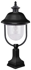 Prezent 6895 - Vonkajšia lampa SANGHAI 1xE27/60W/230V IP44 čierna