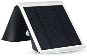 LED Solárne nástenné svietidlo so senzorom LED/3W/3,7V 3000/4000K IP65 biela