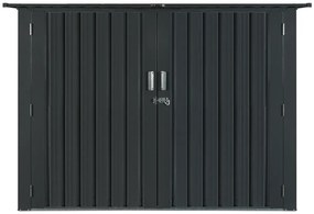 Prístrešok pre 4 bicykle BestBerg CS-4A / 4,2 m² / 204 x 206 x 163 cm / sivá