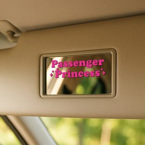 Nálepka na zrkadlo S40 – Passenger princess