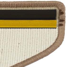 Vopi Nášľap na schody Eton, béžová, 24 x 65 cm, súprava 5 ks