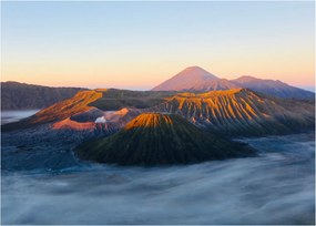 Obraz hory Bromo v Indonézii (70x50 cm)