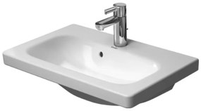 Duravit DuraStyle - Umývadlo do nábytku 635x400 mm, s prepadom, biela 2337630000