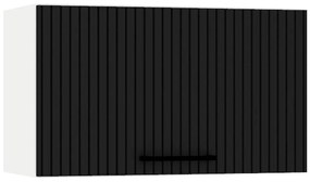 Skrinka do kuchyne Kate w60okgr čierny hrášok