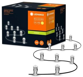 Ledvance - LED Vonkajšie dekoračné svietidlo DOT 9xLED/0,7W/230V IP65 P225147