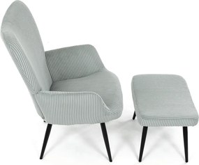 Relaxačné kreslo s podnožou AK-L7285 Farba: Ružová