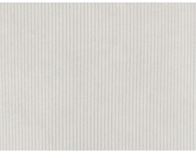 Biele menčestrové kreslo Vigor – Leitmotiv