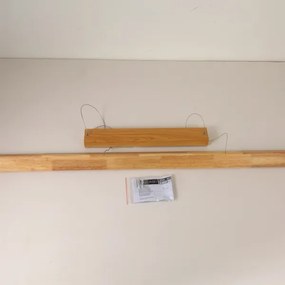 Brilagi - LED luster na lanku UMEA WOOD LED/40W/230V 150 cm drevo