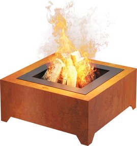 Premium Záhradné ohnisko Štvorcové ohnisko Corten 700 Square OutFire