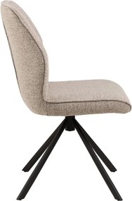 Krémové jedálenské stoličky v súprave 2 ks Aura – Actona