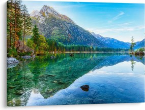 Obraz - Jazero Hintersee (70x50 cm)