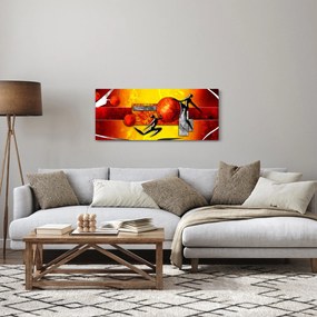 Obraz - Maľba ľudskosti (120x50 cm)