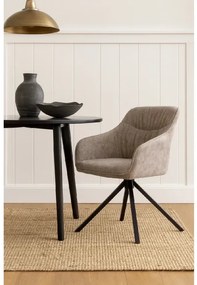 Jedálenská stolička LOREN sivá