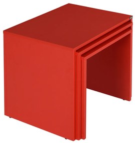 Skladací stôl SHP Red, 3 ks