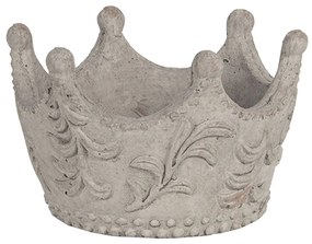 Dekoratívne sivá kráľovská koruna