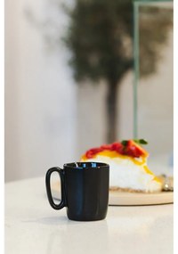 Čierne hrnčeky na espresso z kameniny v súprave 2 ks 80 ml Fuori – Vialli Design