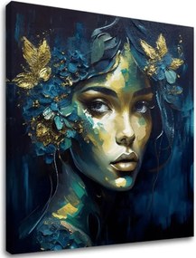 Moderné obrazy na plátne - Feminine Grace in Motion 60x60 cm