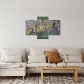 Obraz - Georges Seurat, A Sunday on La Grande Jatte, reprodukcia (90x60 cm)