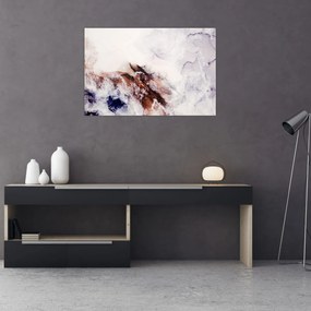 Obraz - Fialový mramor N⁰1 (90x60 cm)