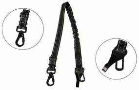Sixtol Bezpečnostný pás do auta pro psa Car Belt Fredy, 63/90 x 2,5cm