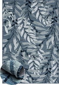 Kusový koberec Hazel blau – na von aj na doma, 160x230, modrá, chodba / predsieň, My Flair