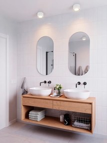 Nordlux Biele prisadené kúpeľňové LED svietidlo Landon 8 6,5W 2110660101