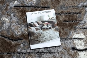 Moderný koberec COZY 8876 Rio, hnedý